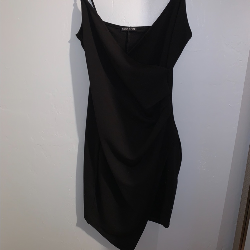 Black Mind Code Black Dress - Picture 2 of 4